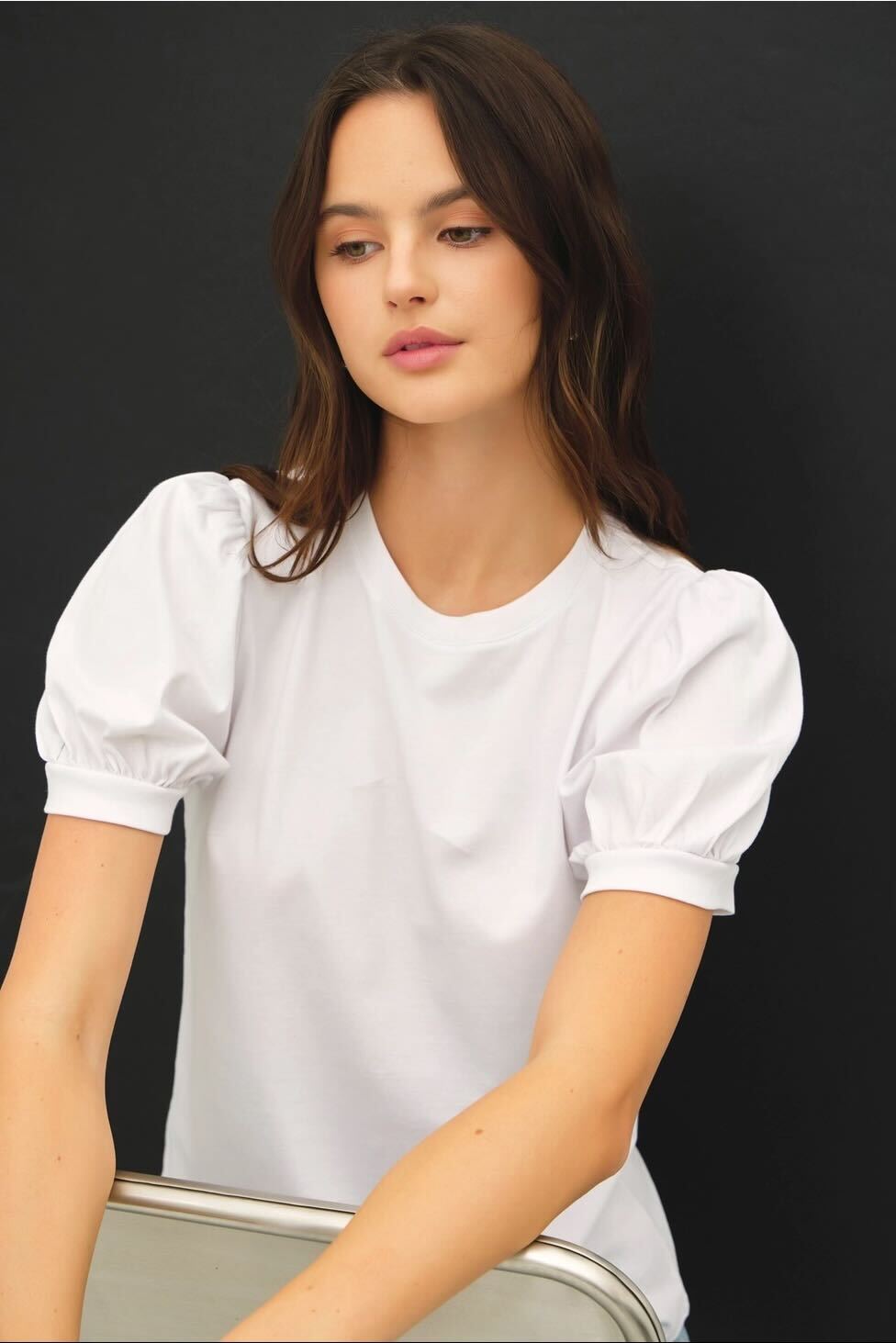 The Classic Puff Sleeve Tee