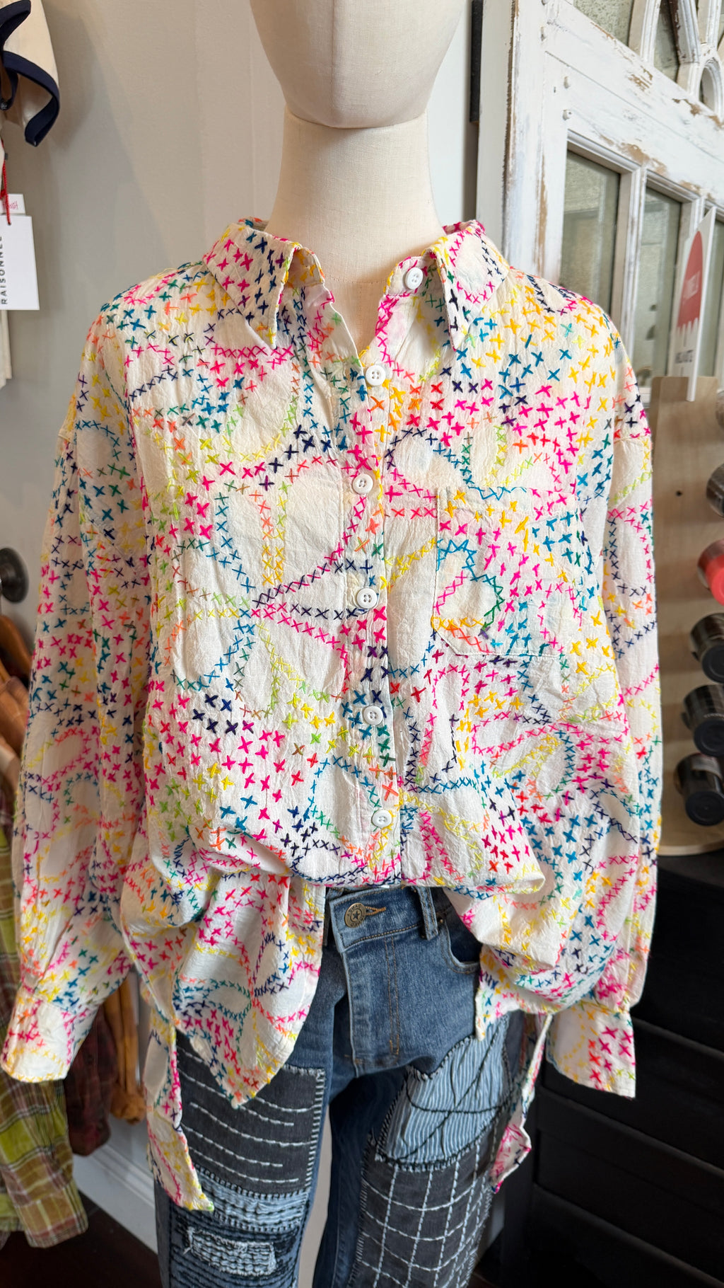 The Jaded Gypsy Artisan Stitch Top