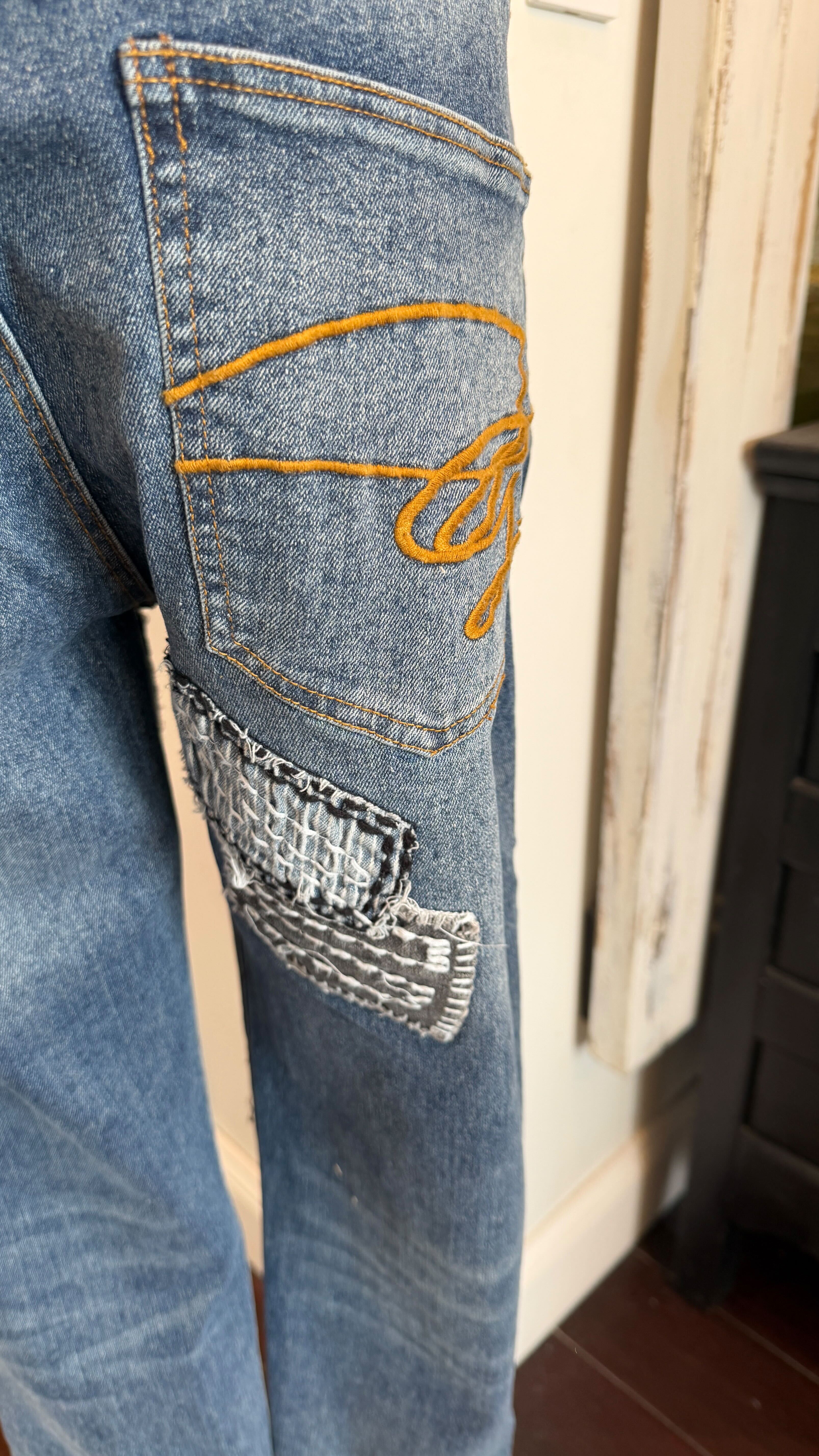 Jaded Gypsy Artisan Stitch Denim