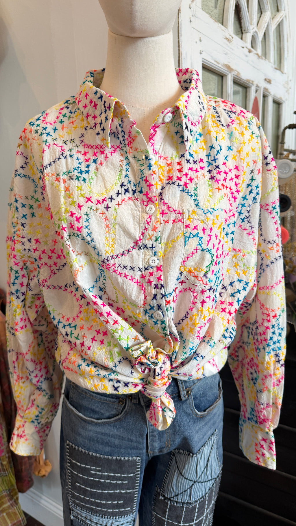 The Jaded Gypsy Artisan Stitch Top
