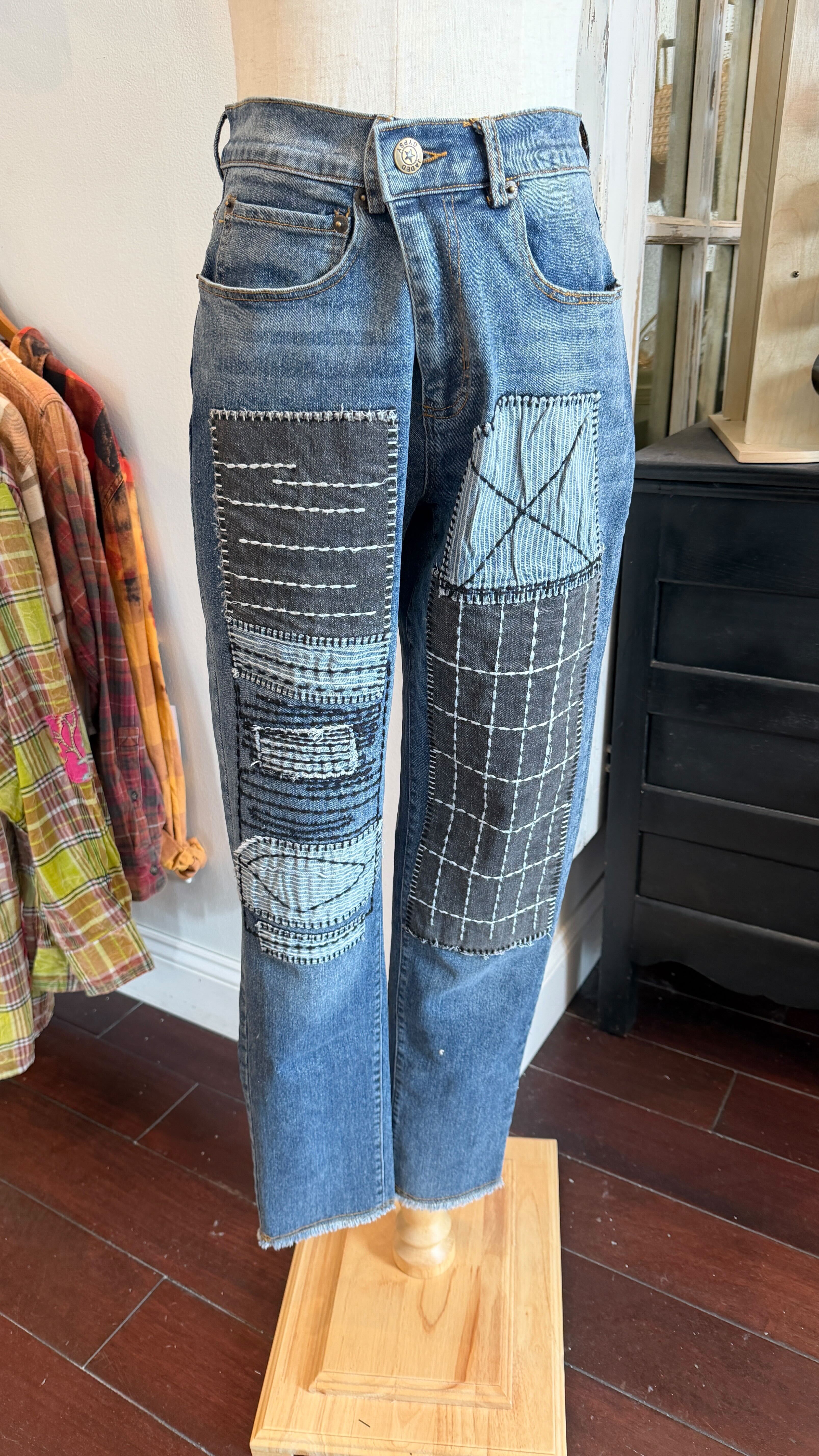 Jaded Gypsy Artisan Stitch Denim