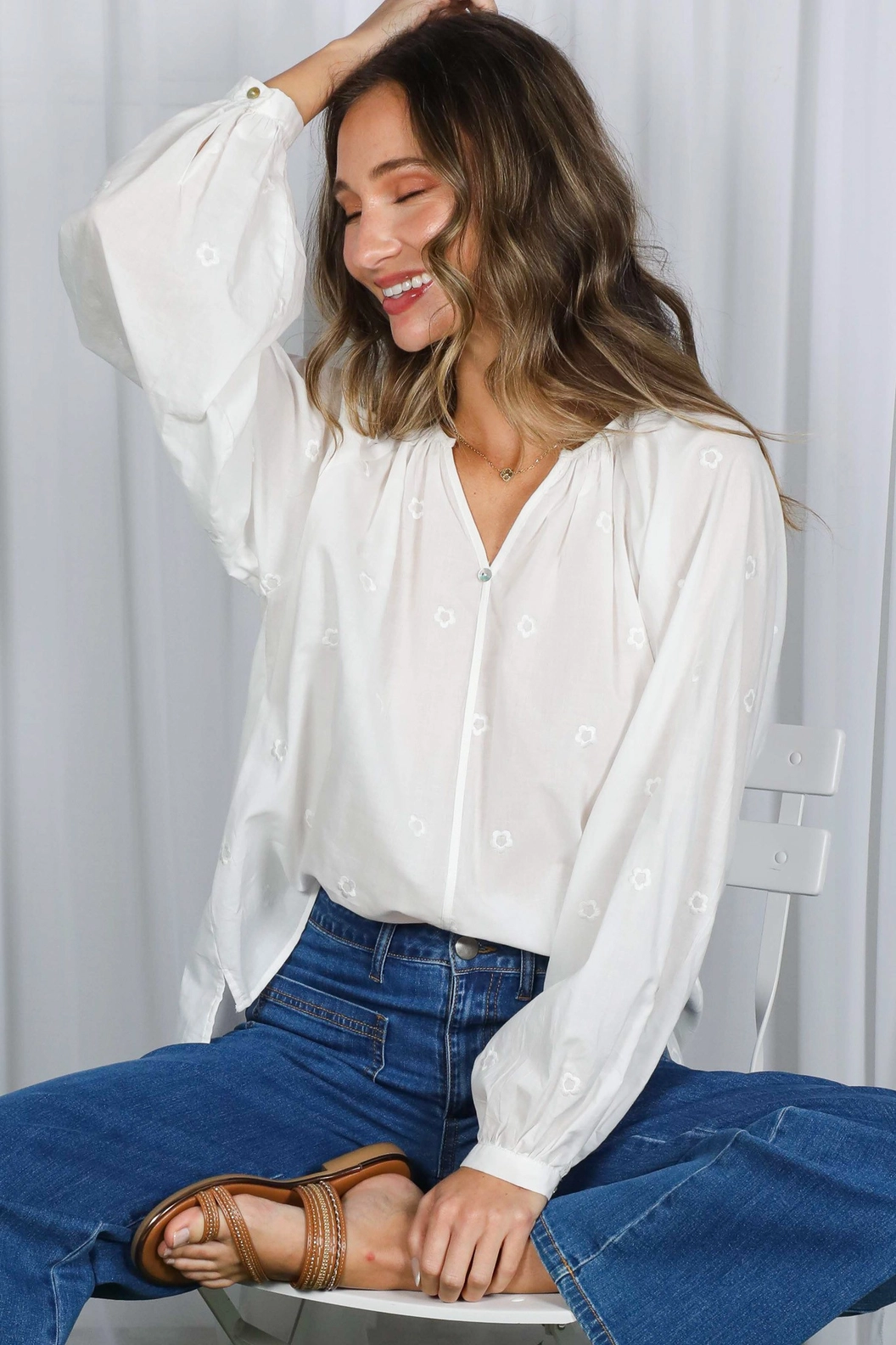 The Heirloom Bloom Blouse – Preorder