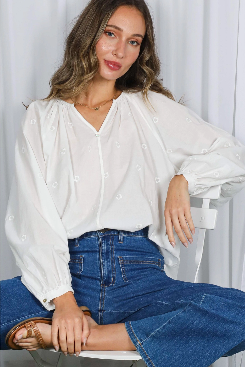 The Heirloom Bloom Blouse – Preorder