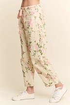Pretty in Petals Barrel Jeans