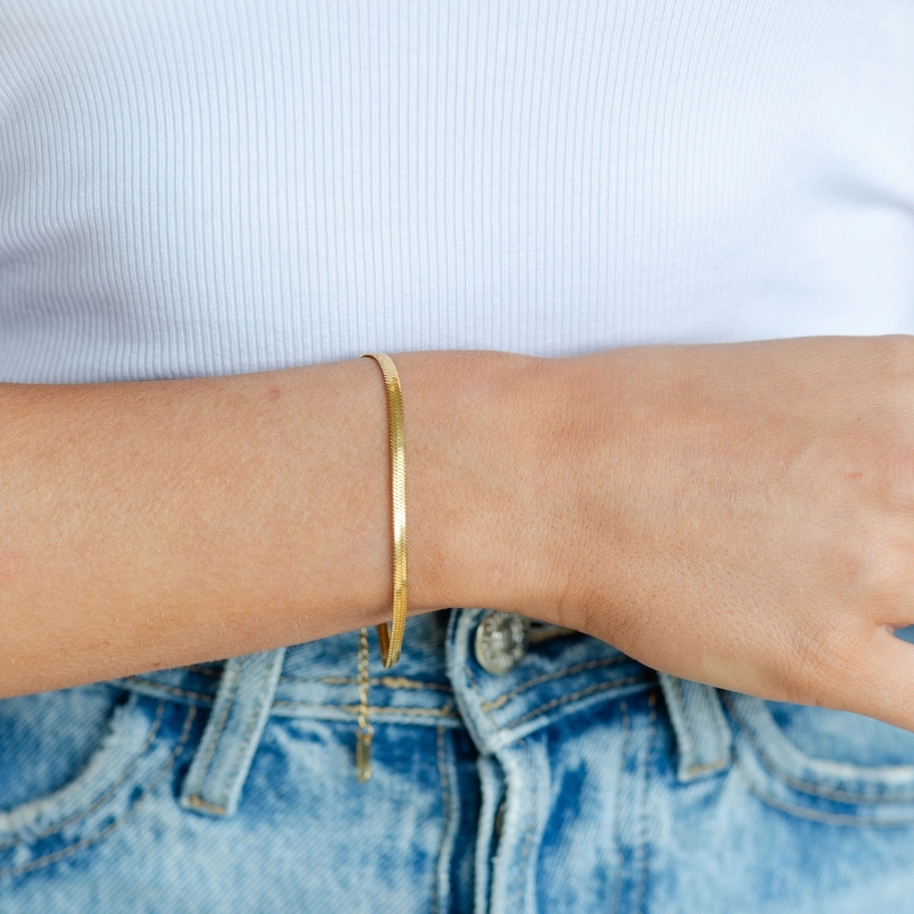 Everyday Luxe Snake Chain Bracelet - Preorder