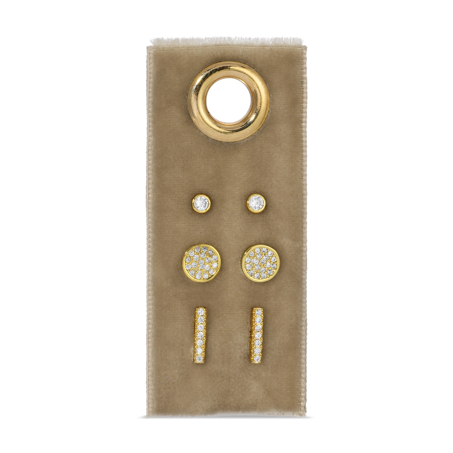 The Everyday Sparkle Stud Trio - Preorder