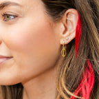 Royal Fleur CZ Stud Earrings - Preorder