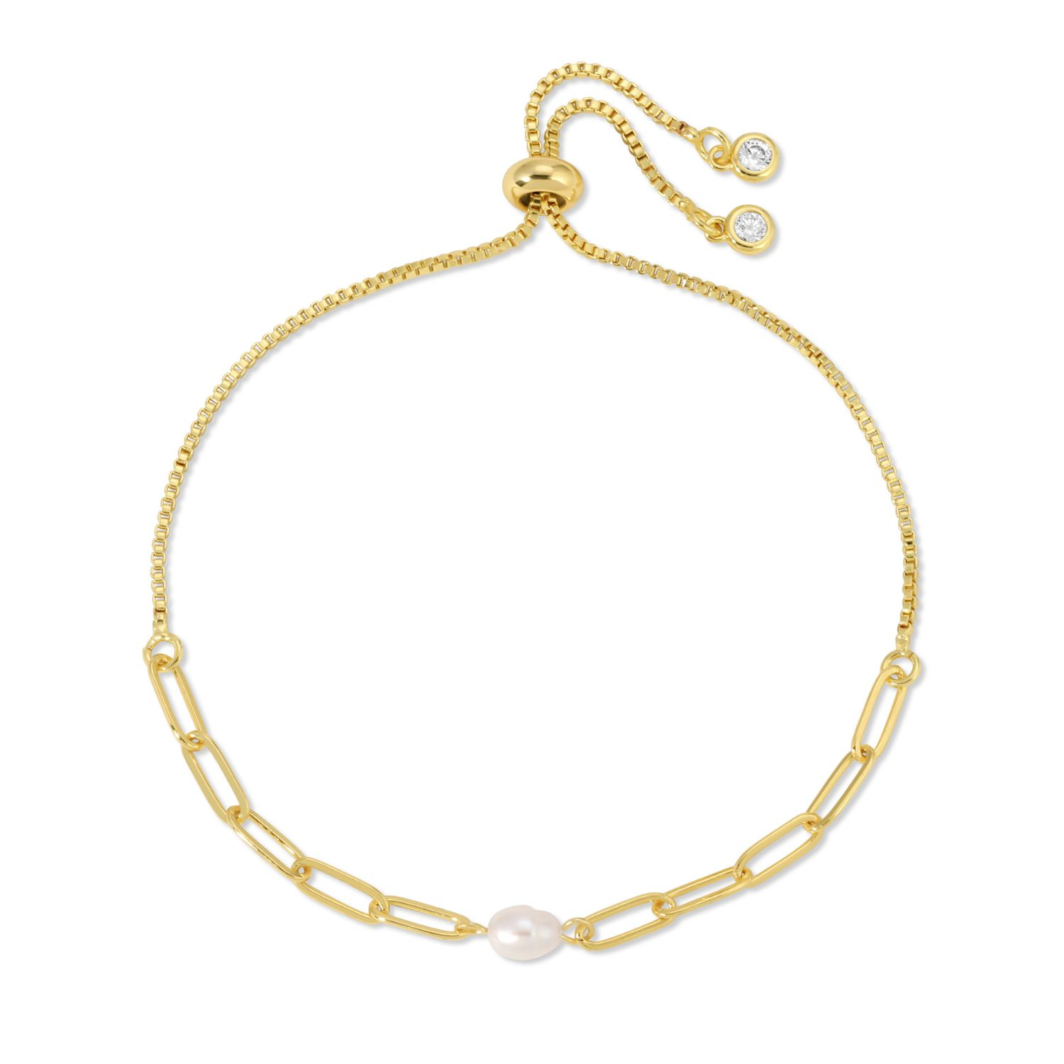 Pearl Link Pulley Bracelet - Preorder