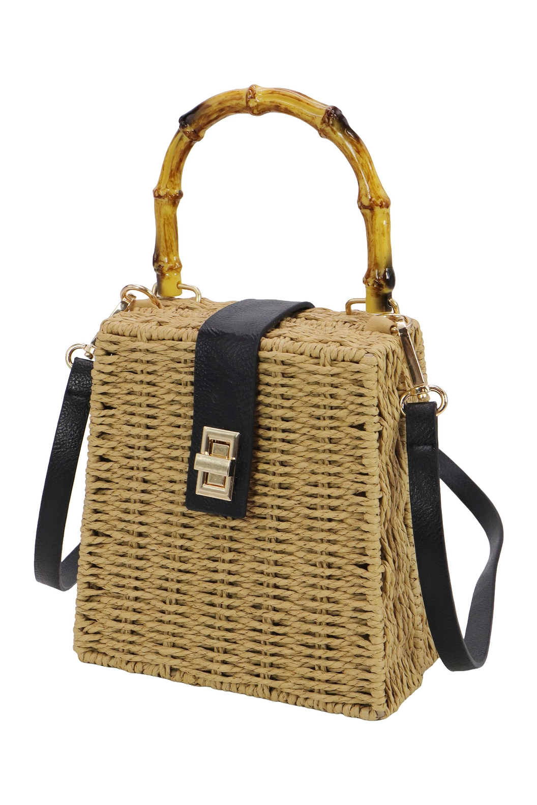 The Riviera Bamboo Box Bag – Preorder