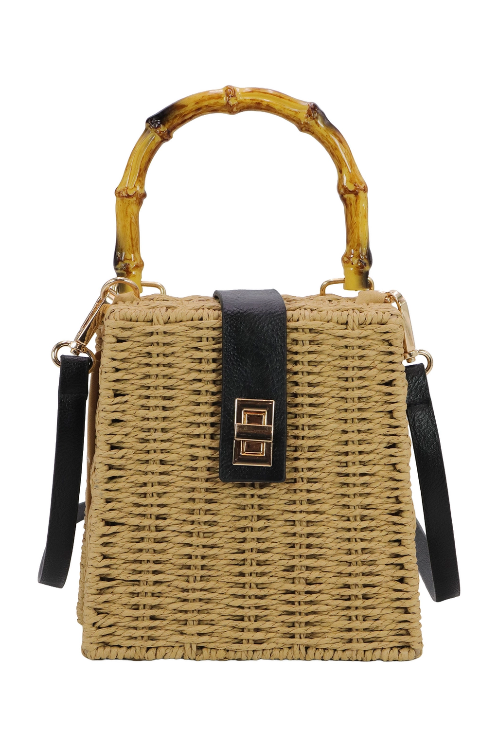 The Riviera Bamboo Box Bag – Preorder