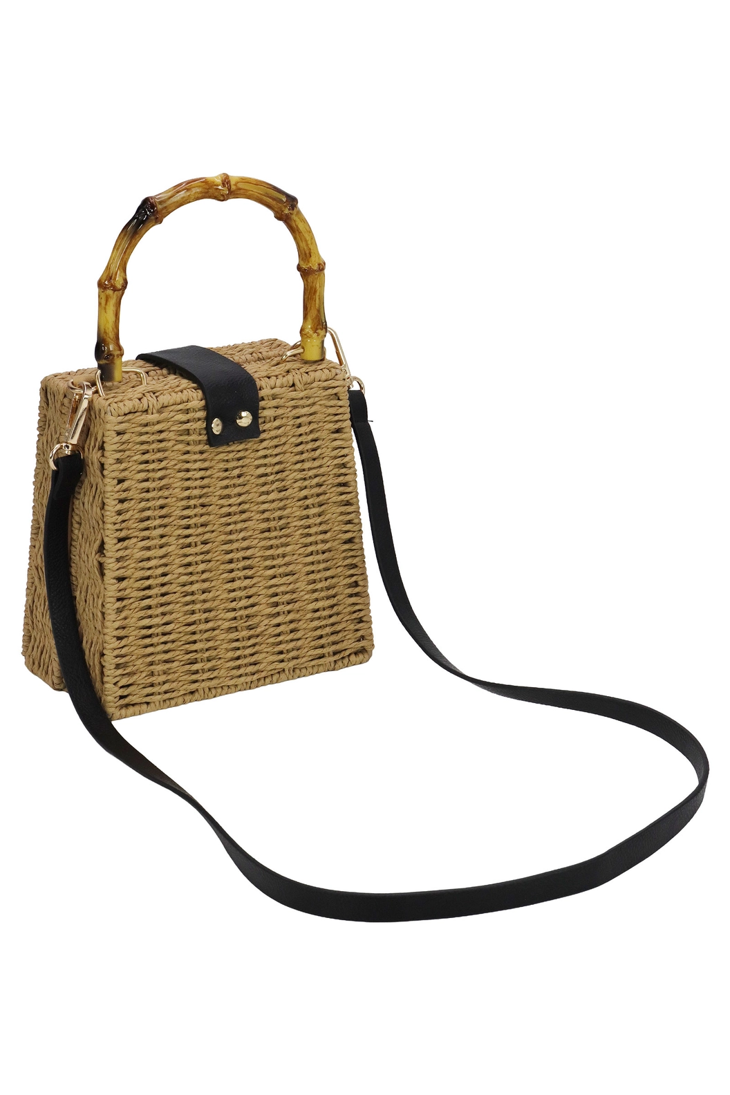 The Riviera Bamboo Box Bag – Preorder