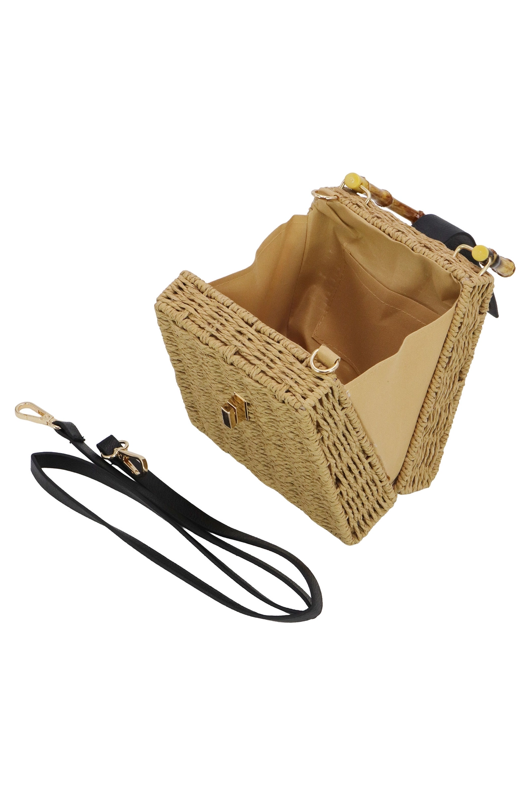 The Riviera Bamboo Box Bag – Preorder